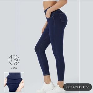 HALARA Deep Blue Denim Jacket XS